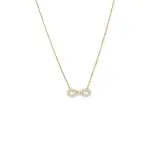 Celebrytka złota nieskończoność