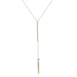 ZŁOTY NASZYJNIK CELEBRYTKA z patyczkami