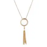 Złota celebrytka naszyjnik