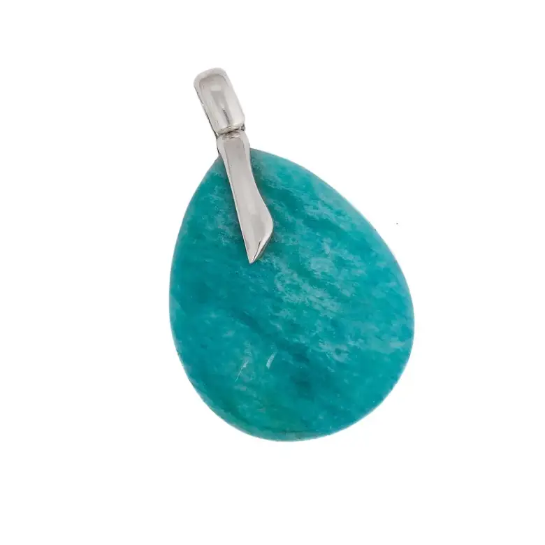 Wisior srebrny z naturalnym kamieniem Wisior srebrny z naturalnym kamieniem