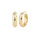 Duże złote kolczyki wiszące