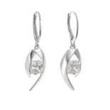 Srebrne kolczyki kwadratowe cyrkonie Srebrne kolczyki kwadratowe cyrkonie